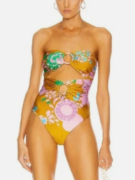 Zimmermann Other - ZIMMERMAN TEDDY DOUBLE RING ONE PIECE SWIMSUIT US 8-10
